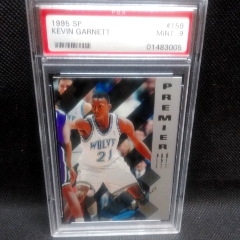 Kevin Garnett 1995-96 SP Rookie Card RC #159 PSA 9 NBA Minnesota Timberwolves